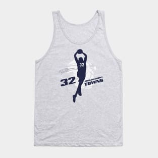 Karl-Anthony Towns Minnesota Silhouette Tank Top